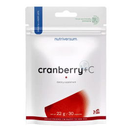 Cranberry + C - 30 kapszula - Nutriversum - 