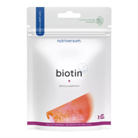 Biotin Tablet - 30 tabletta - Nutriversum - 