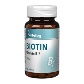 B-7 Vitamin - Biotin - 100 tabletta - Vitaking - 