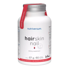 Hair Skin Nail - 60 lágyzselatin kapszula - Nutriversum - 