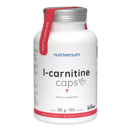 L-Carnitine Caps - 60 kapszula - Nutriversum - 