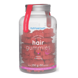Hair Gummies - 60 gumicukor - Nutriversum - 