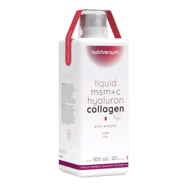 MSM+C Hyaluron Collagen Liquid - 500 ml - erdei gyümölcs - Nutriversum - 