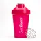 Láhev na šejkr růžová 400 ml - GymBeam