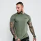 Základní vojenské tričko Heather - (XL) - GymBeam