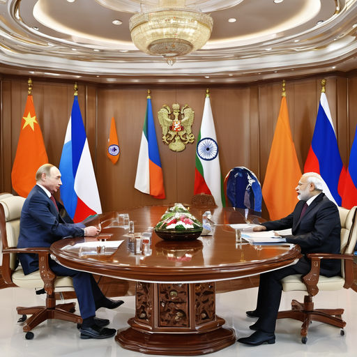 Poutine visite l’Inde pour voir Modi et parler du commerce