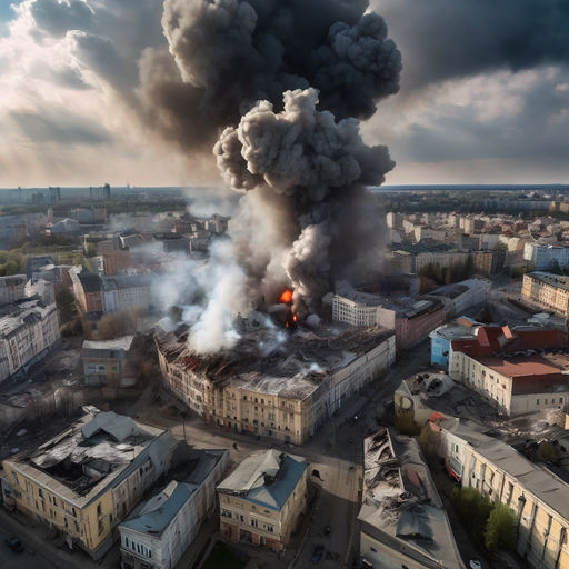 Rusland valt Oekraïne aan met veel drones en bommen