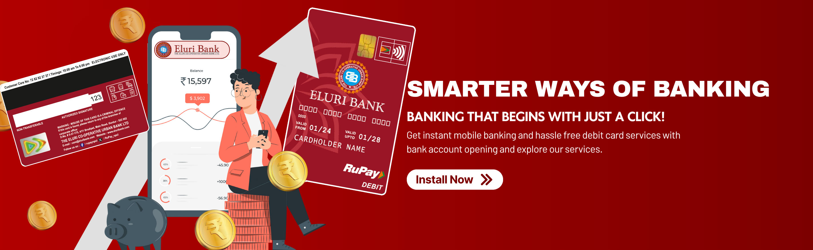 Mobile Banking Slide