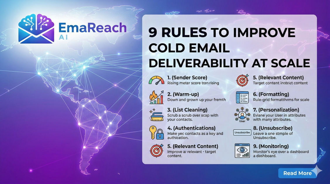 9 Rules to Improve Cold Email Deliverability at Scale