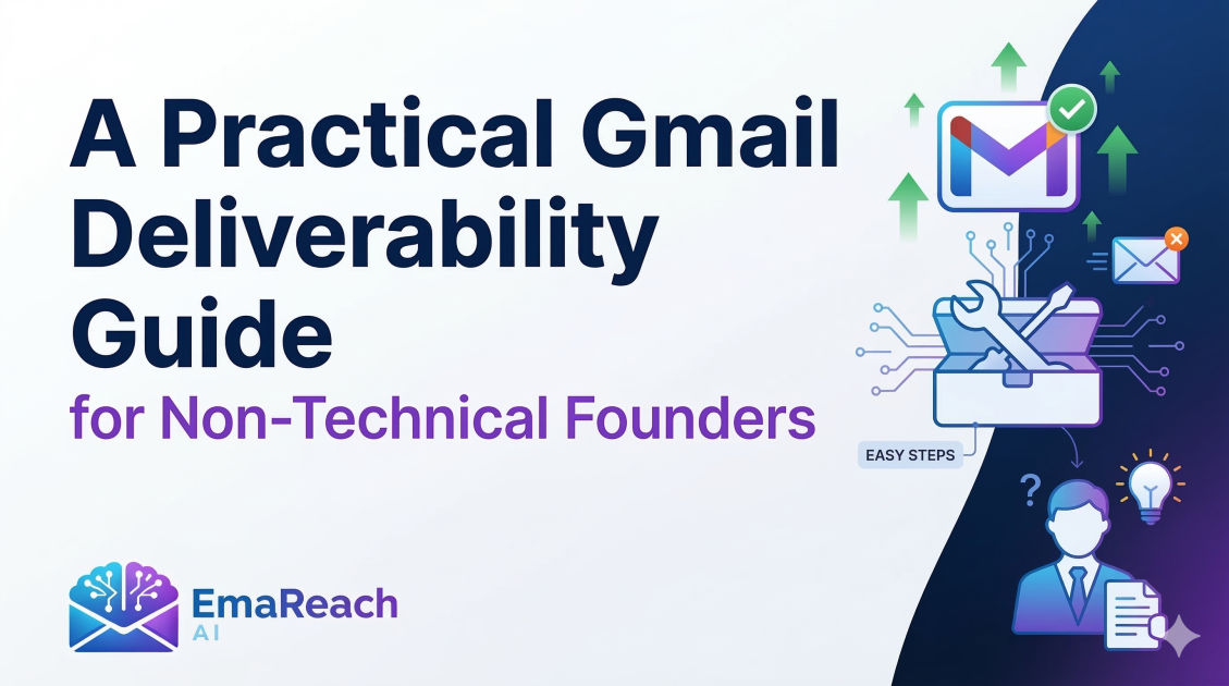 A Practical Gmail Deliverability Guide for Non-Technical Founders