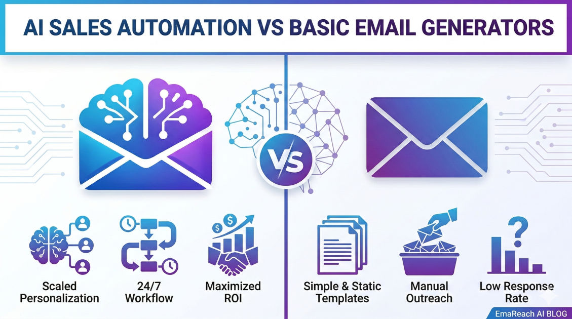 AI Sales Automation Tools vs Basic Email Generators