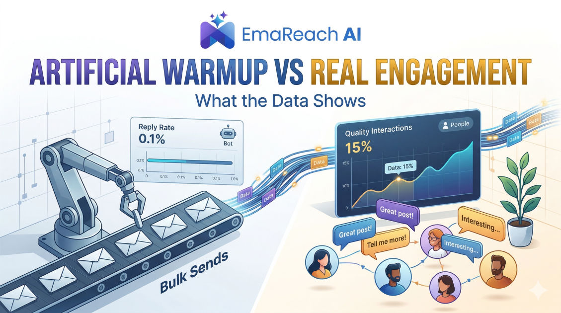 Artificial Warmup vs Real Engagement: What the Data Shows