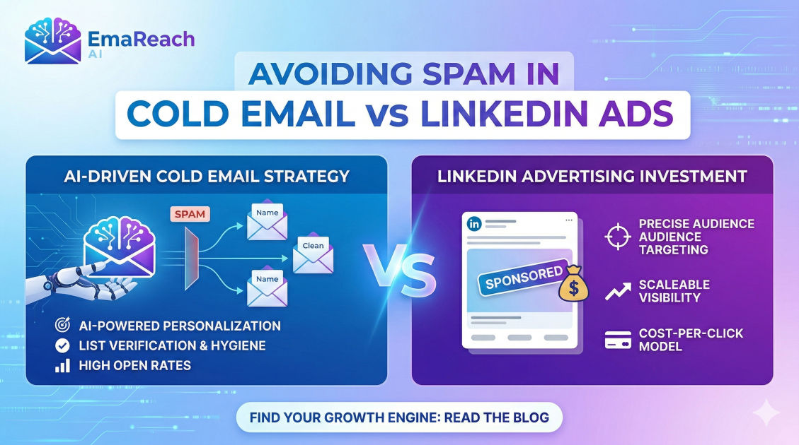 Avoiding Spam in Cold Email vs Paying for LinkedIn Ads