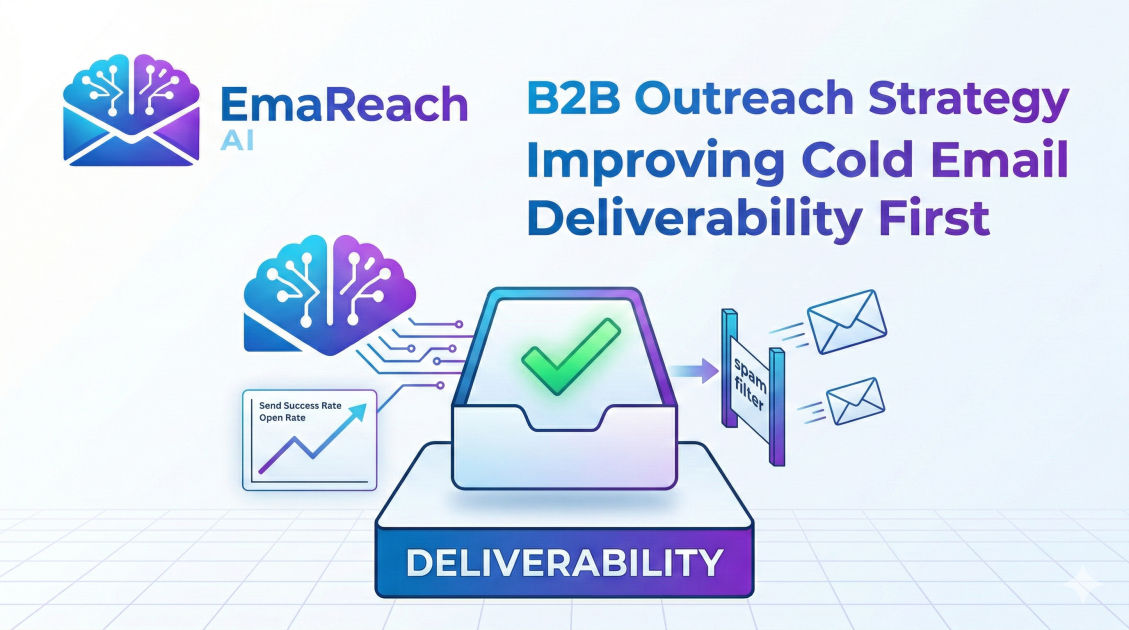 B2B Outreach Strategy: Improving Cold Email Deliverability First
