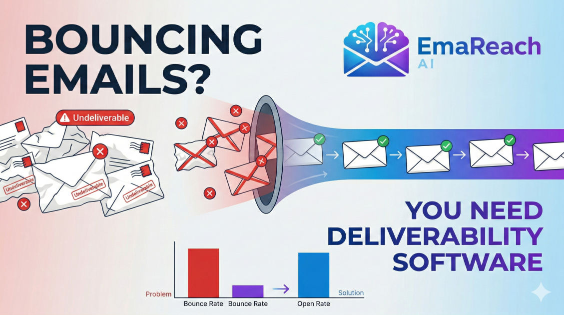 Bouncing Emails? You Need Deliverability Software