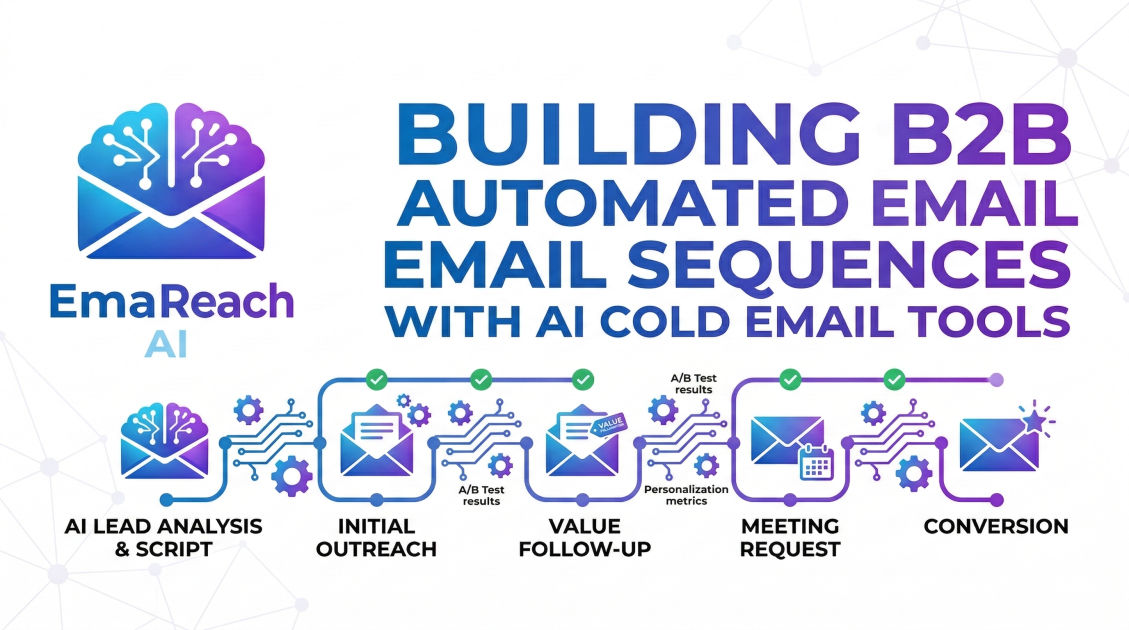 Building B2B Automated Email Sequences With AI Cold Email Tools