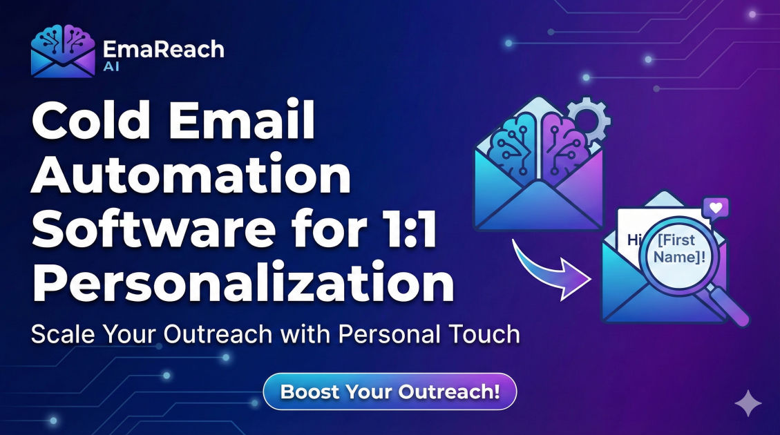 Cold Email Automation Software for 1:1 Personalization