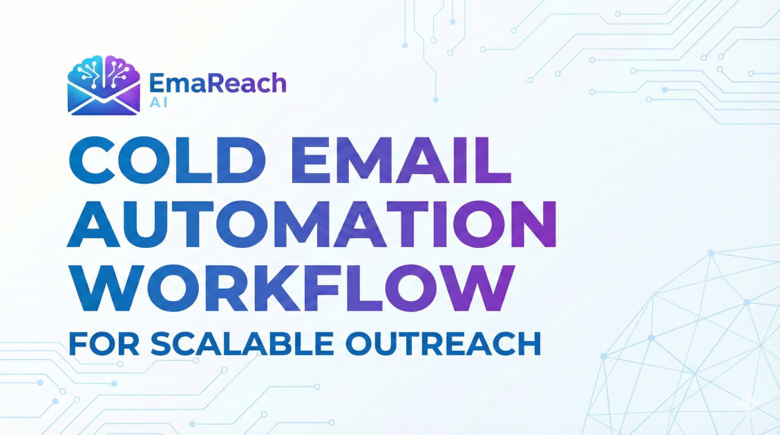 Cold Email Automation Workflow for Scalable Outreach