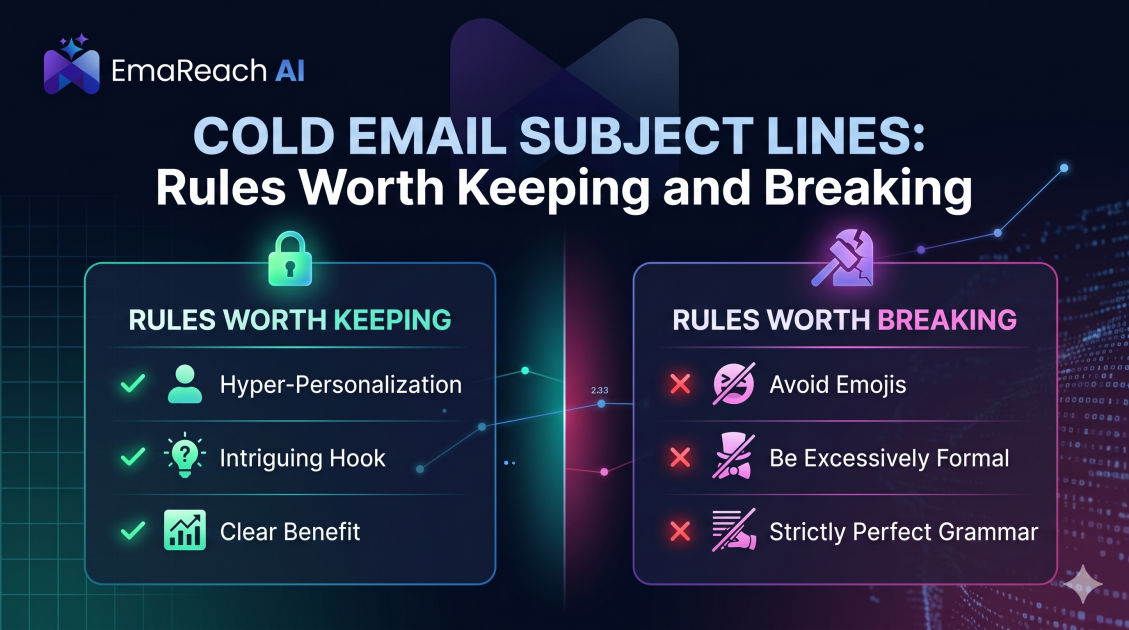 Cold Email Subject Lines: Rules Worth Breaking and Rules Worth Keeping