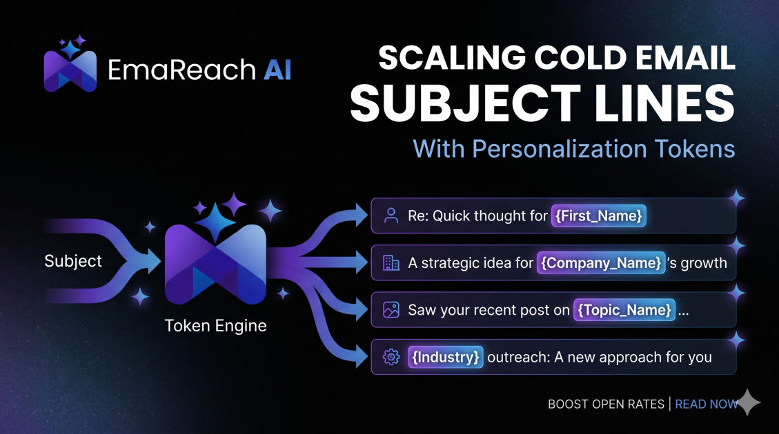 Cold Email Subject Lines That Scale With Personalization Tokens