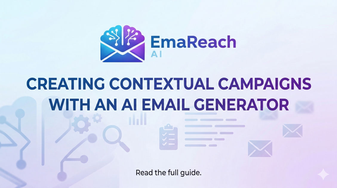 Creating Contextual Campaigns With an AI Email Generator