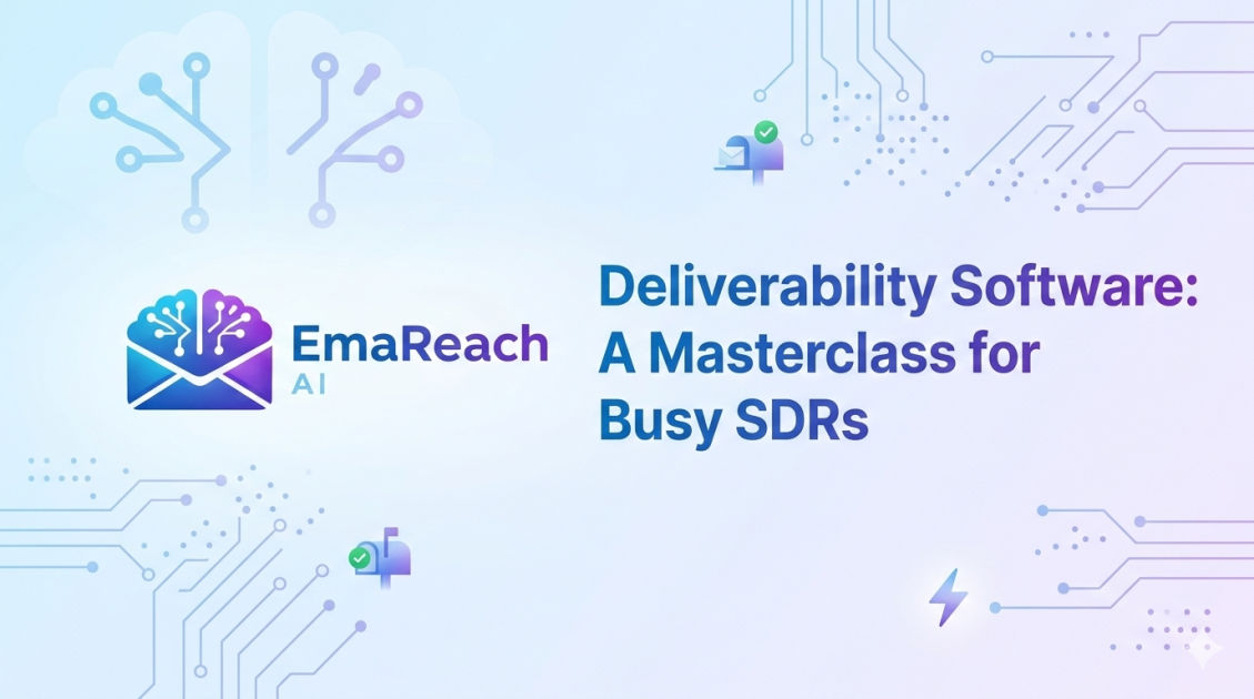 Deliverability Software: A Masterclass for Busy SDRs