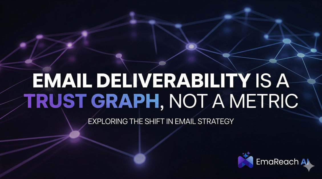 Email Deliverability Is a Trust Graph, Not a Metric