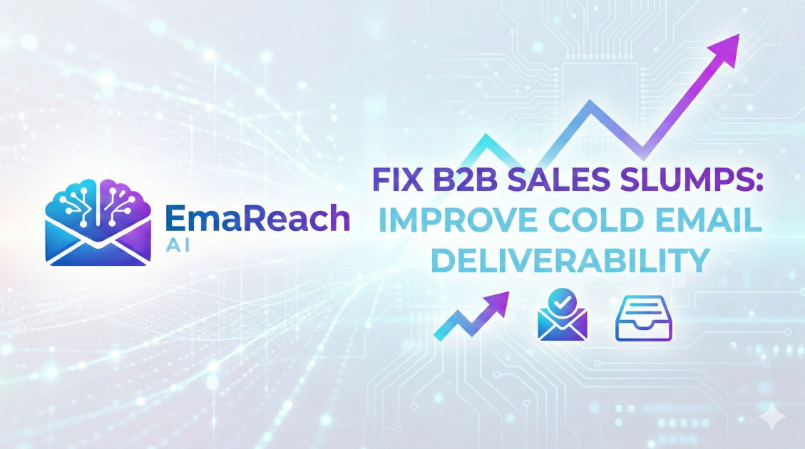 Fix B2B Sales Slumps: Improve Cold Email Deliverability