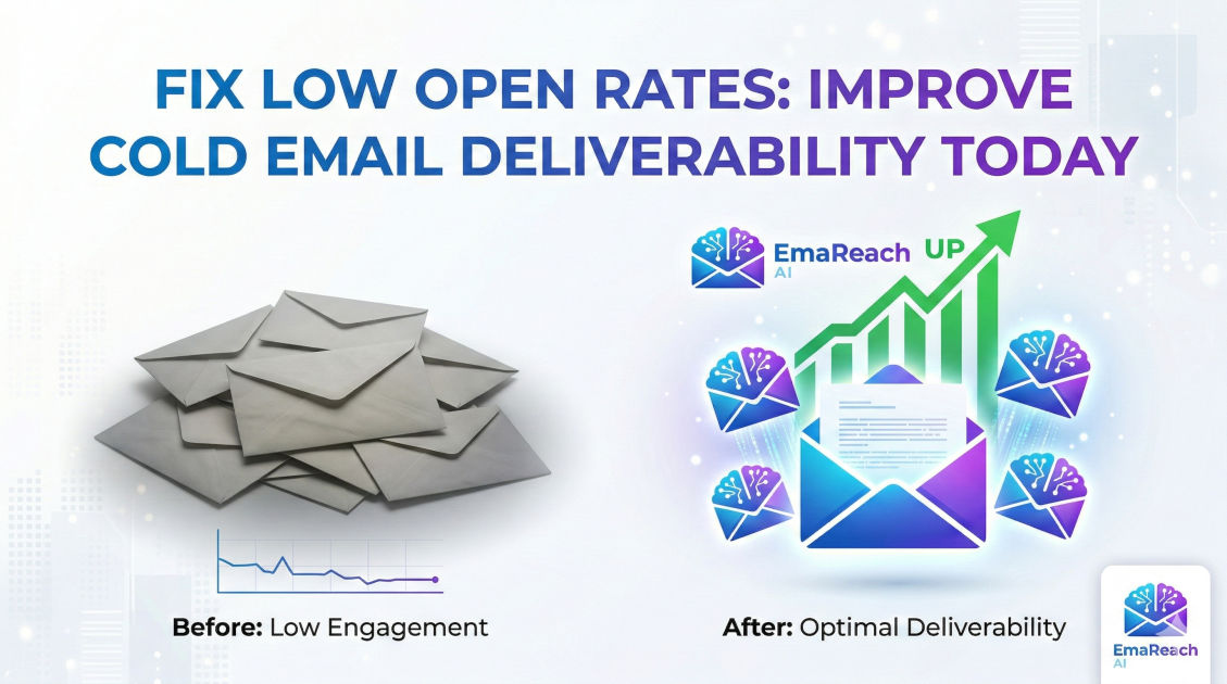 Fix Low Open Rates: Improve Cold Email Deliverability Today