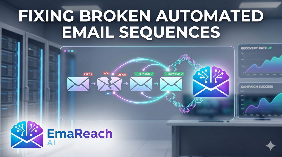Fixing Broken Automated Email Sequences With AI Cold Email Tools