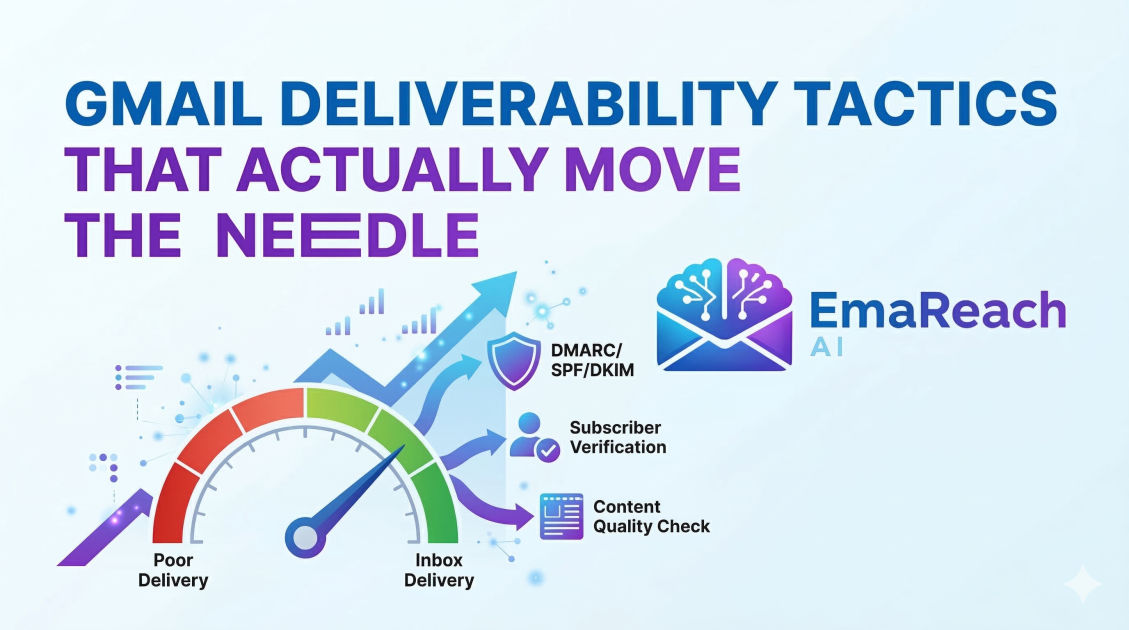 Gmail Deliverability Tactics That Actually Move the Needle