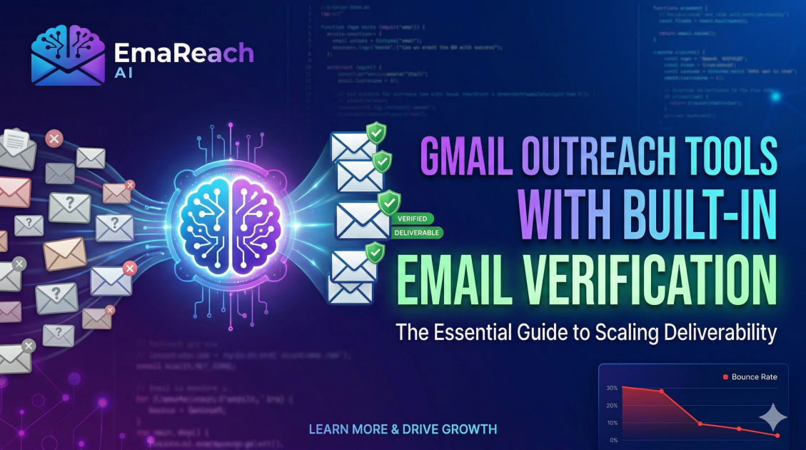 Gmail Outreach Tools That Offer Built-In Email Verification