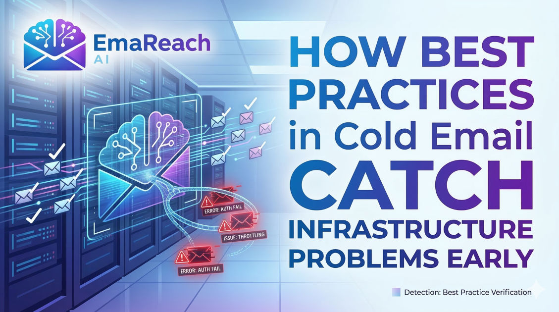 How Best Practices in Cold Email Catch Infrastructure Problems Early