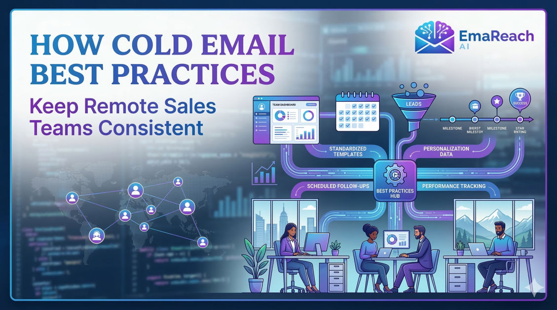 How Cold Email Best Practices Keep Remote Sales Teams Consistent