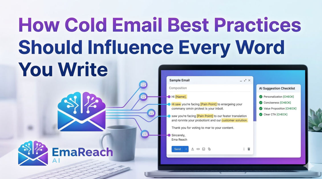 How Cold Email Best Practices Should Influence Every Word You Write