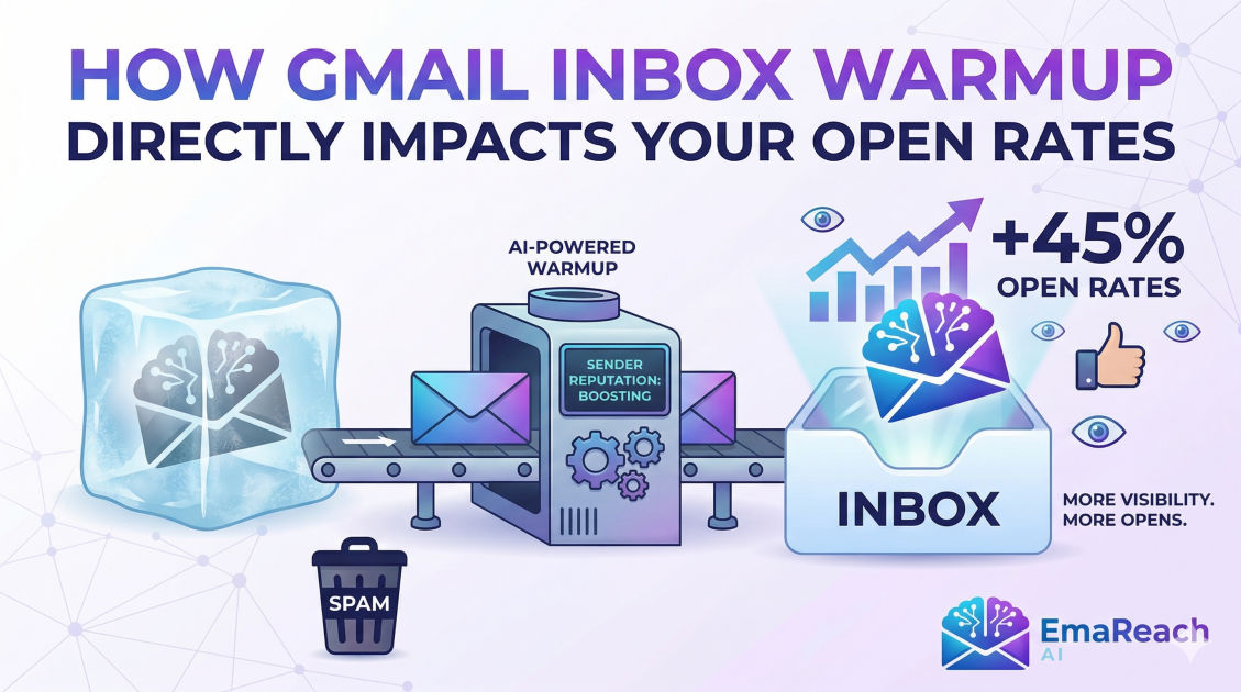 How Gmail Inbox Warmup Directly Impacts Your Open Rates