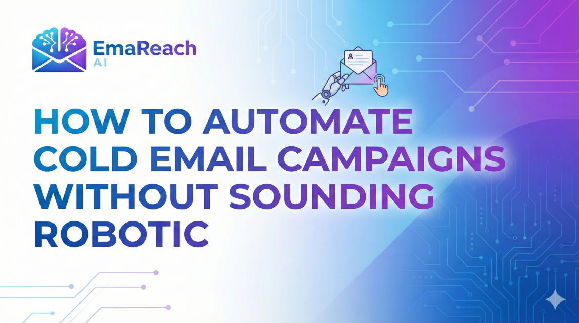 How to Automate Cold Email Campaigns Without Sounding Robotic