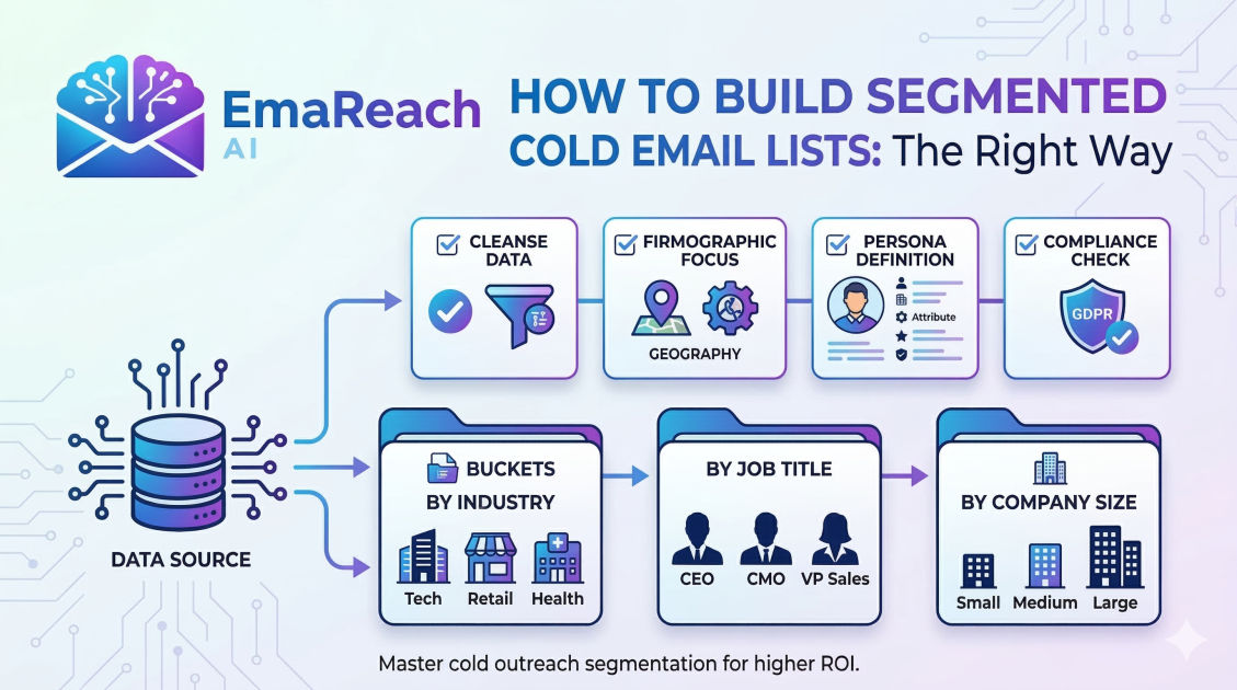 How to Build Segmented Lists Around Cold Email Best Practices