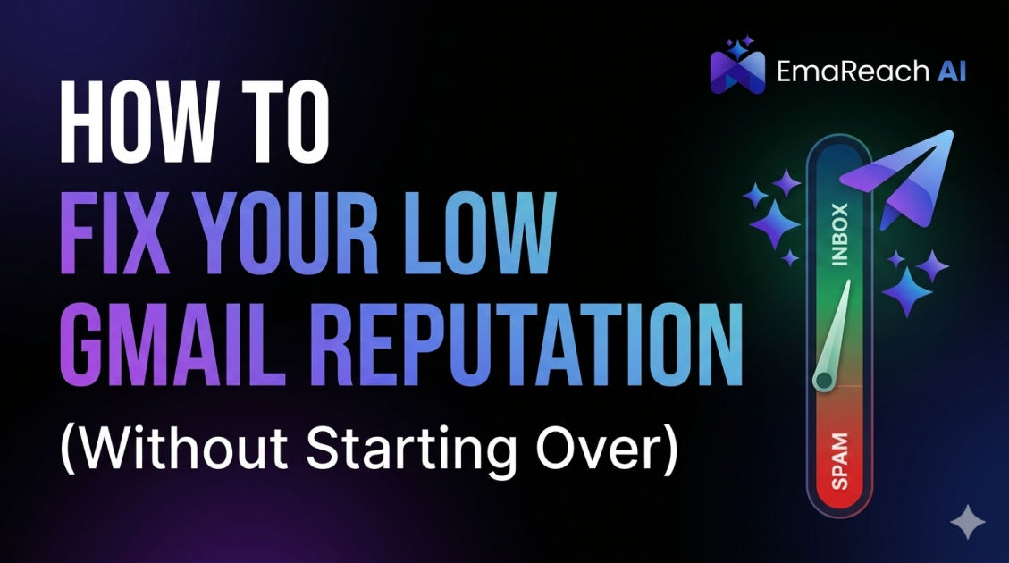 How to Fix a Low Gmail Sender Reputation Without Starting Over