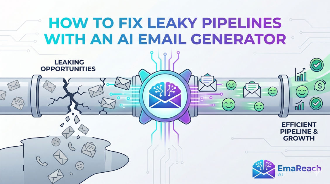 How to Fix Leaky Pipelines With an AI Email Generator