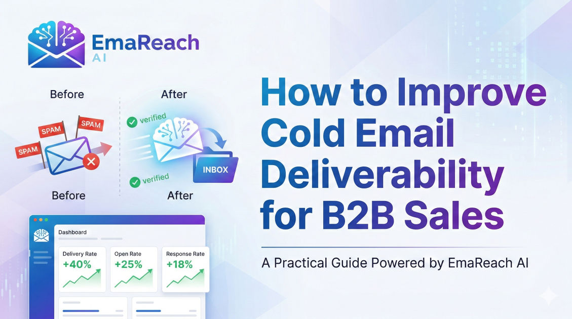 How to Improve Cold Email Deliverability for B2B Sales