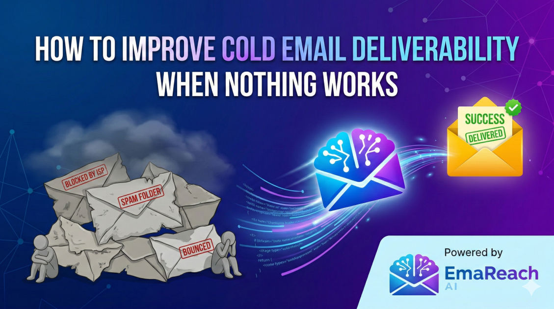 How to Improve Cold Email Deliverability When Nothing Works