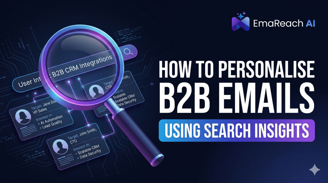 How to Personalize B2B Emails Using Search Insights