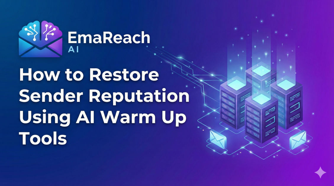 How to Restore Sender Reputation Using AI Warm Up Tools