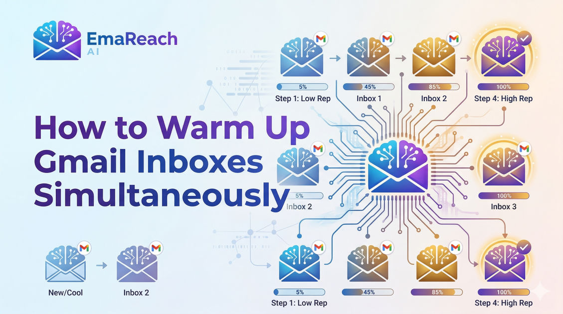 How to Warm Up Multiple Gmail Inboxes Simultaneously