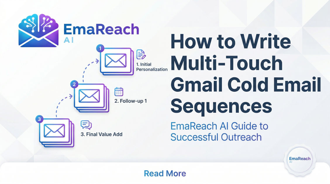 How to Write Multi-Touch Gmail Cold Email Sequences