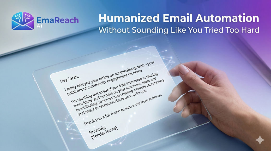 Humanized Email Automation Without Sounding Like You Tried Too Hard