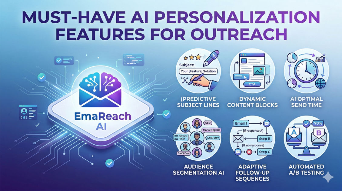 Must-Have AI Personalization Features for Outreach