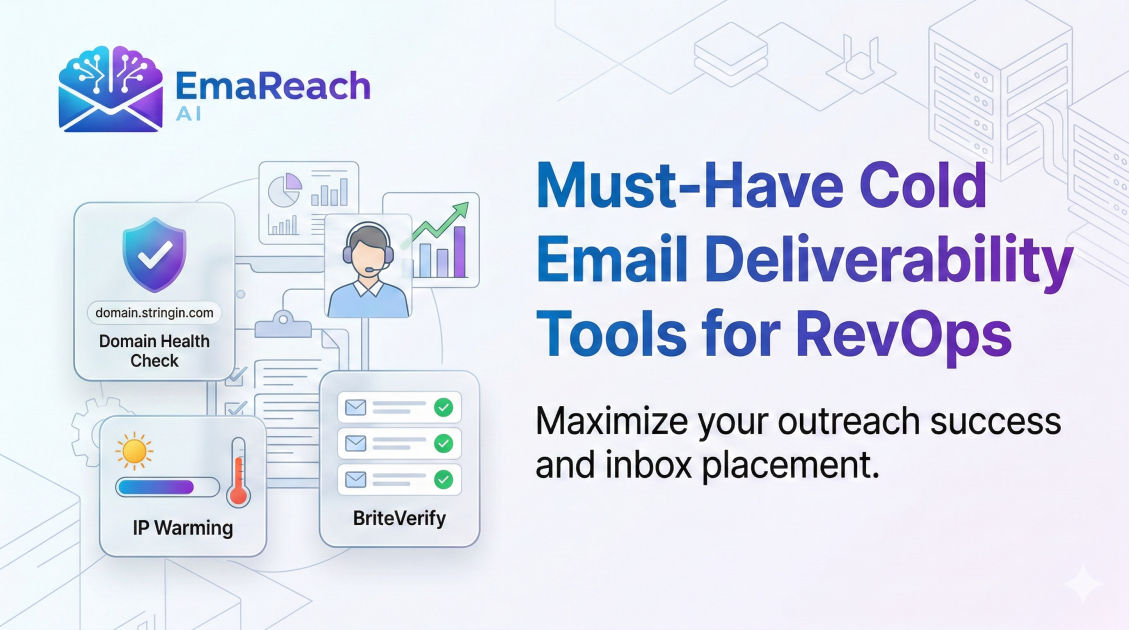 Must-Have Cold Email Deliverability Tools for RevOps