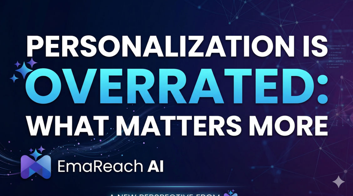 Personalization is Overrated: What Matters More
